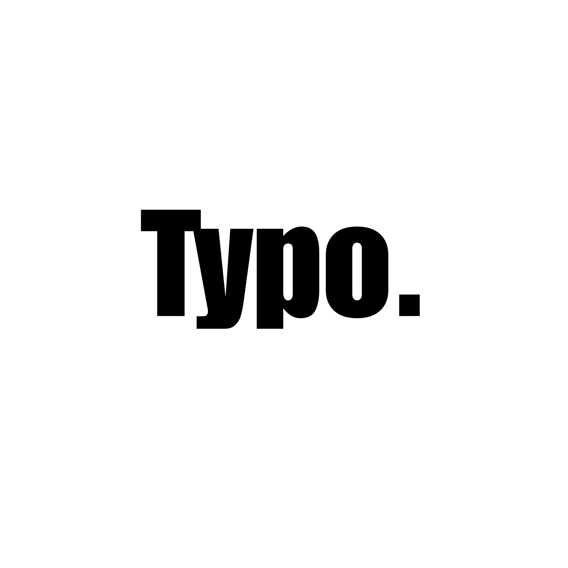 Typo Cards